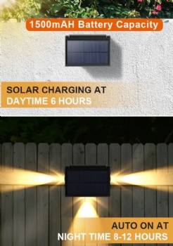 Solar Outdoor Wall Light SLB-84