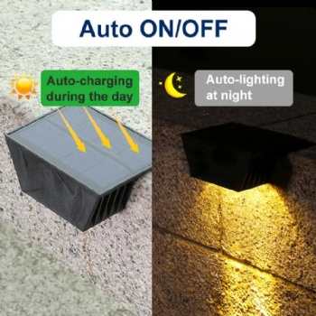 Solar Outdoor Step/ Wall Light SLB-87