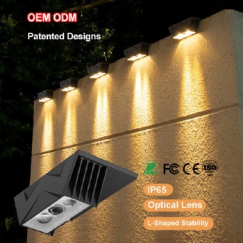 Solar Outdoor Step/ Wall Light SLB-87